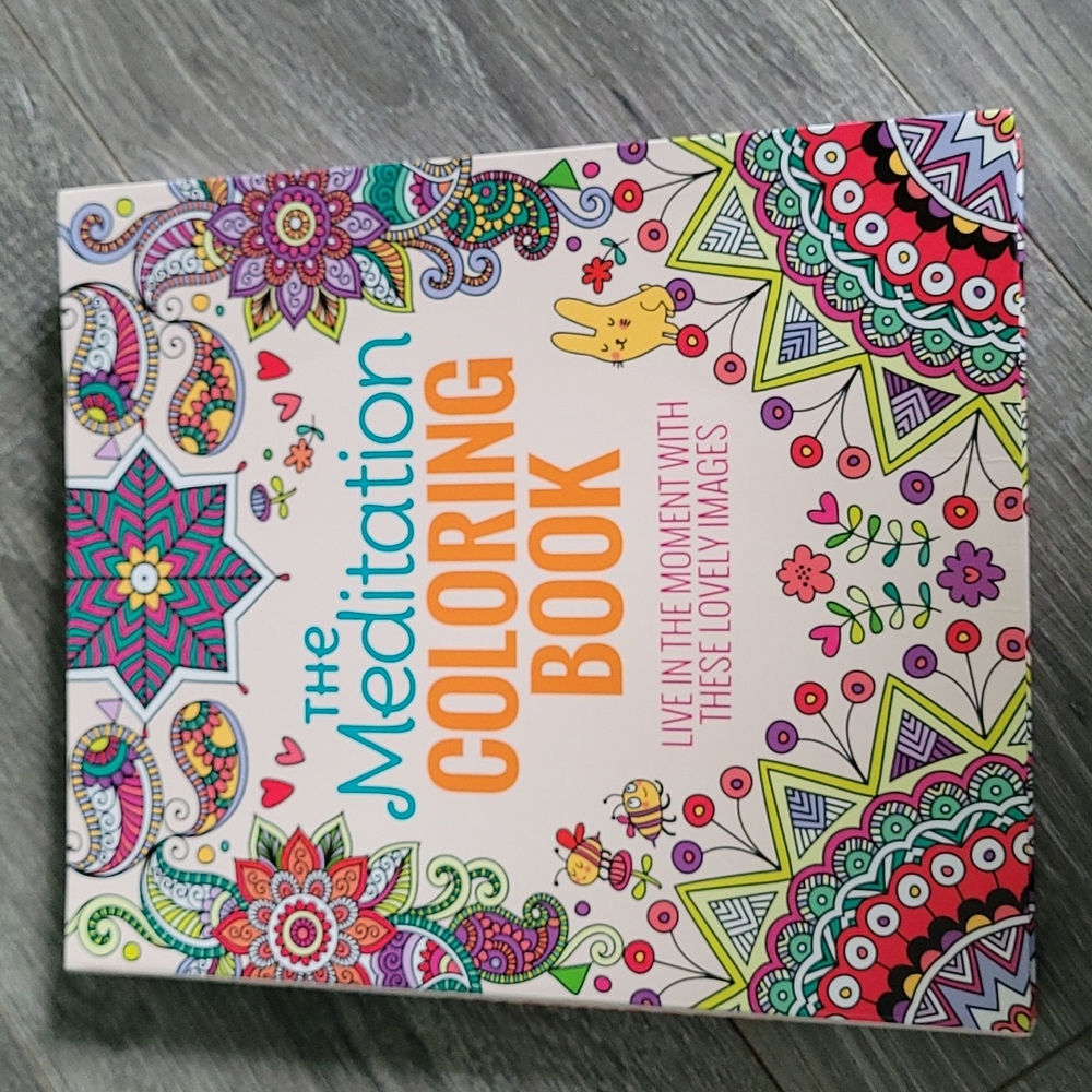 The Meditation Coloring book from Thunder Bay Press